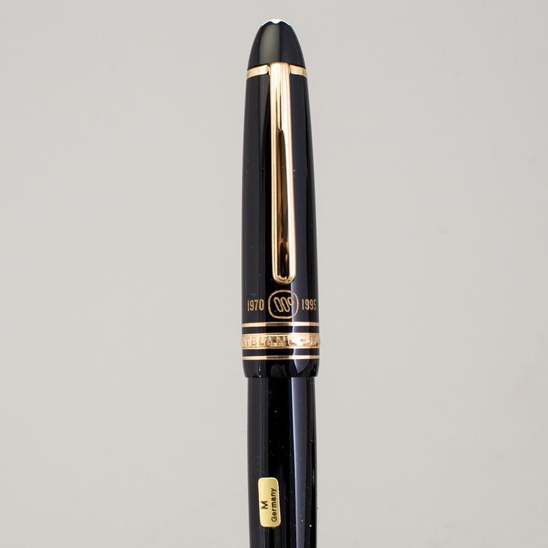 MONT BLANC, Meisterstück fountain pen, limited edition for Warner Music 1970-1995.