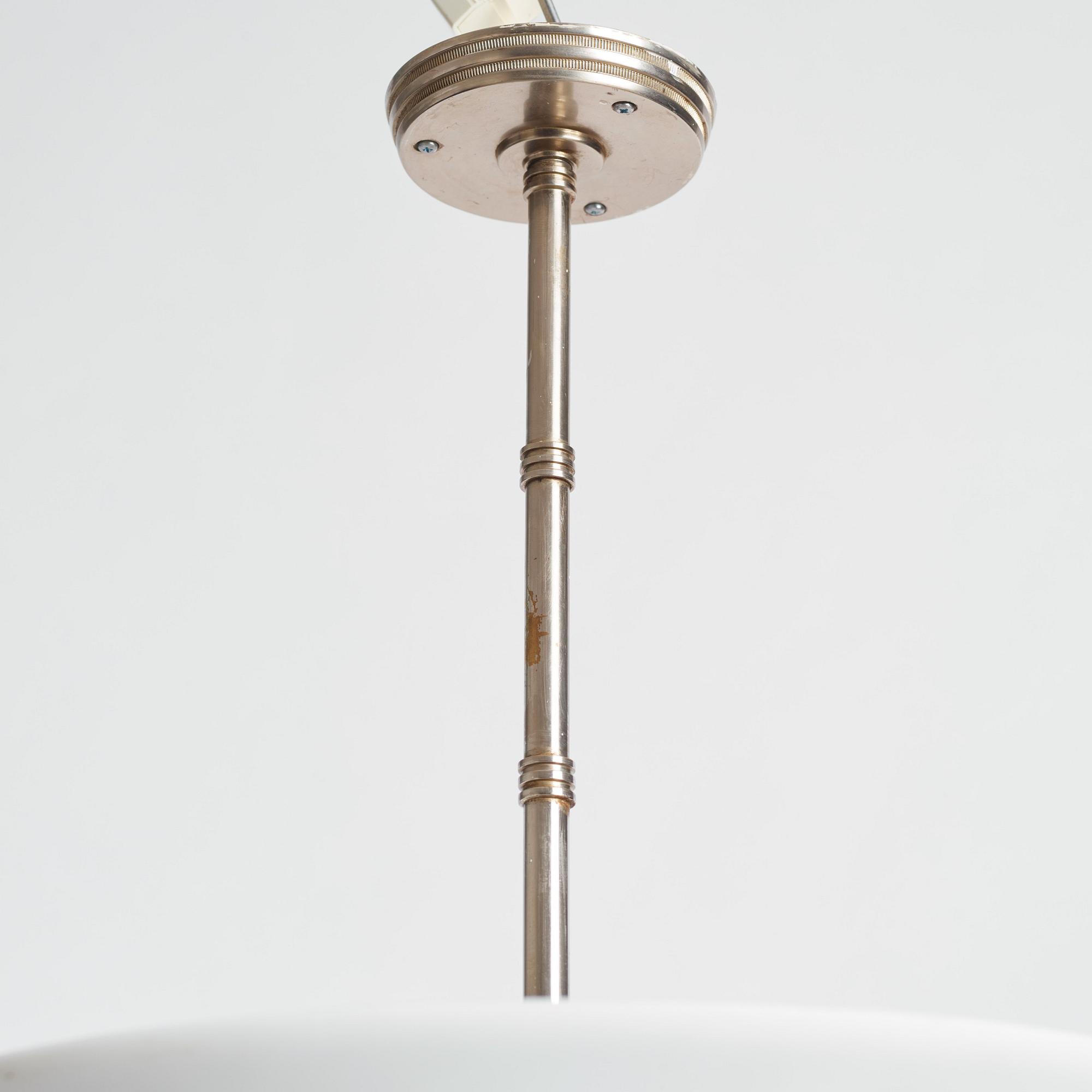 Erik Tidstrand, & Simon Gate, taklampa från Tändstickspalatset, Nordiska Kompaniet & Orrefors, ca 1928.