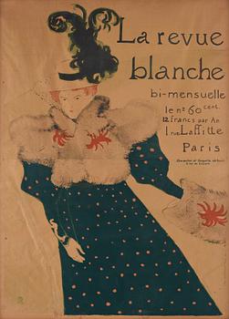 Henri de Toulouse-Lautrec, "La revue blanche".