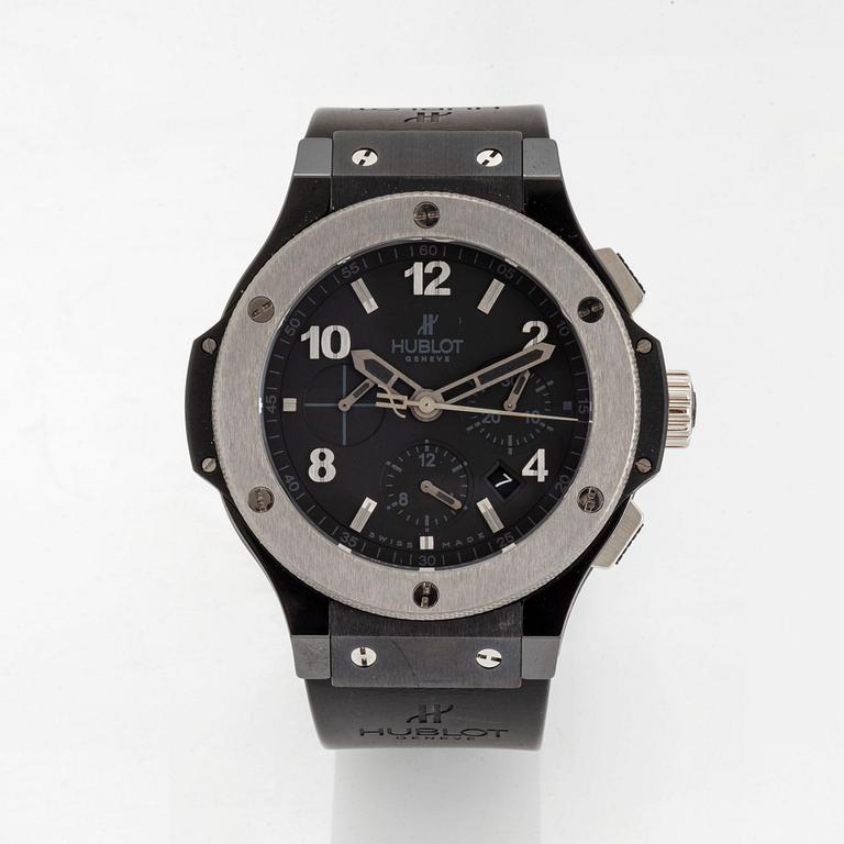 Hublot, Big Bang Ice, chronograph, wristwatch, 44 mm.