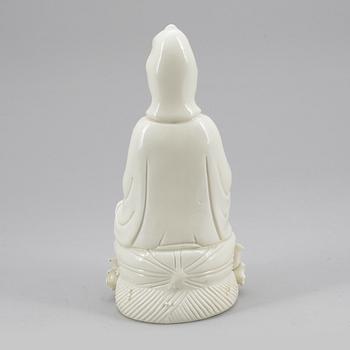 FIGURIN, blanc de chine, Kina, troligen sen Qing dynasti.