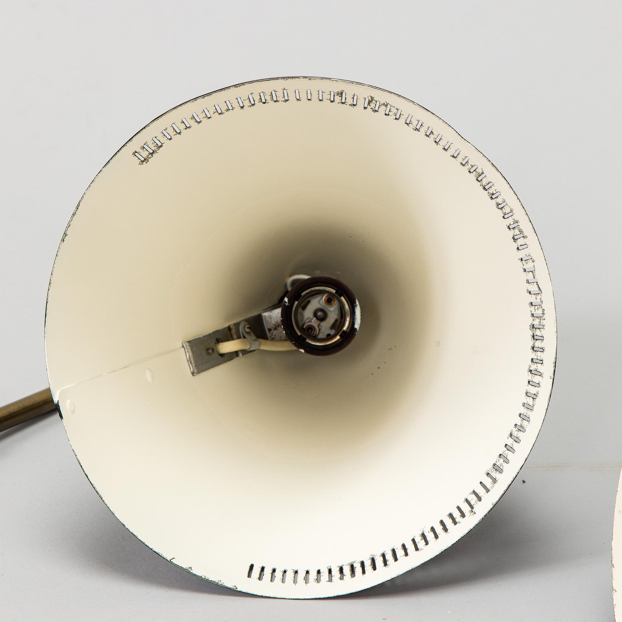 Paavo Tynell, a pair of mid-20th century K10-10 floor lamps for Taito Finland.