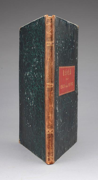 BOK, "Tjugo vuer af Rhenströmmen från Cöln till Mainz", efter C.J.Billmark, Paris 1837.
