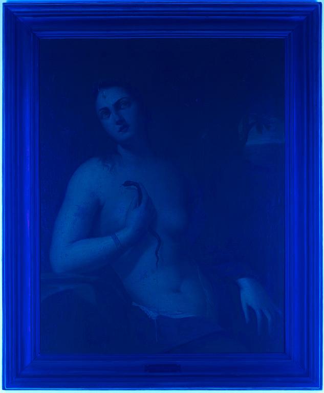 Domenico Bartolomeo Ubaldini il Puligo Circle of, Cleopatra and the snake.