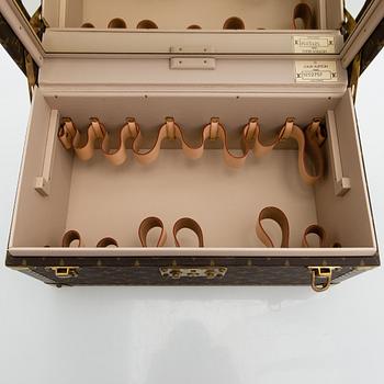 Louis Vuitton,  "Boite à Flacons", beauty box, 1900-luvun loppupuoli.