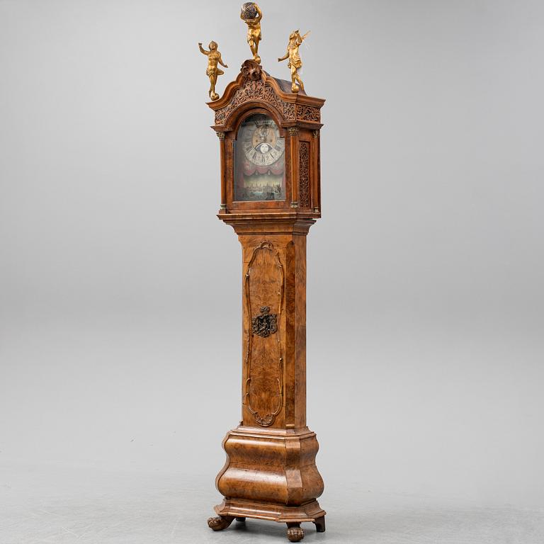 LONGCASE CLOCK, Gerut Bramer, Amsterdam. Second half of the 18th century.