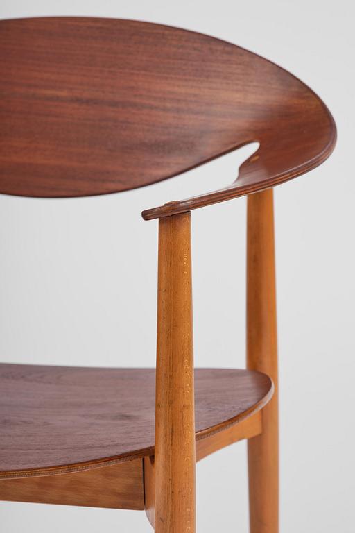 Ejner Larsen & Aksel Bender Madsen, a "Metropolitan" chair, Fritz Hansen, Denmark, 1950s.