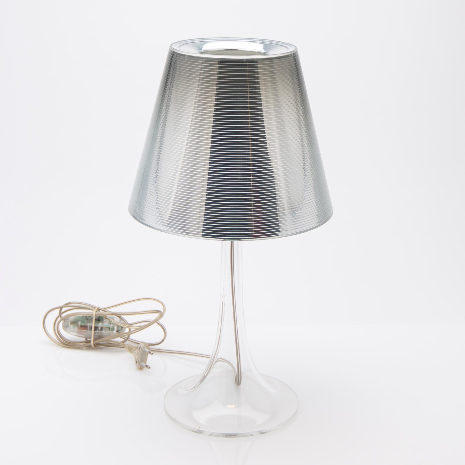 Philippe Starck, Table lamp, "Miss K", for Flos, Italy.