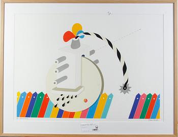 PFEIFFER, HERMAN. Litografi, sign o numr. 71/80.