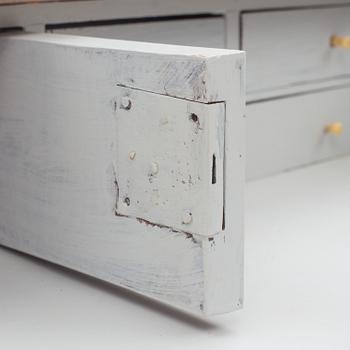 A Gustavian style chest of drawers, early 20th century.