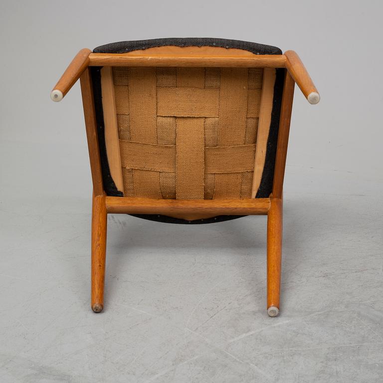 A set of three 1950's-60's chairs by Kai Kristensen, Denmark.