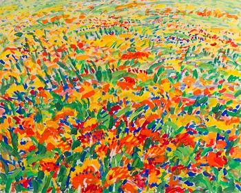 Sakari Marila, "Kukkaketo" (Blomsteräng).