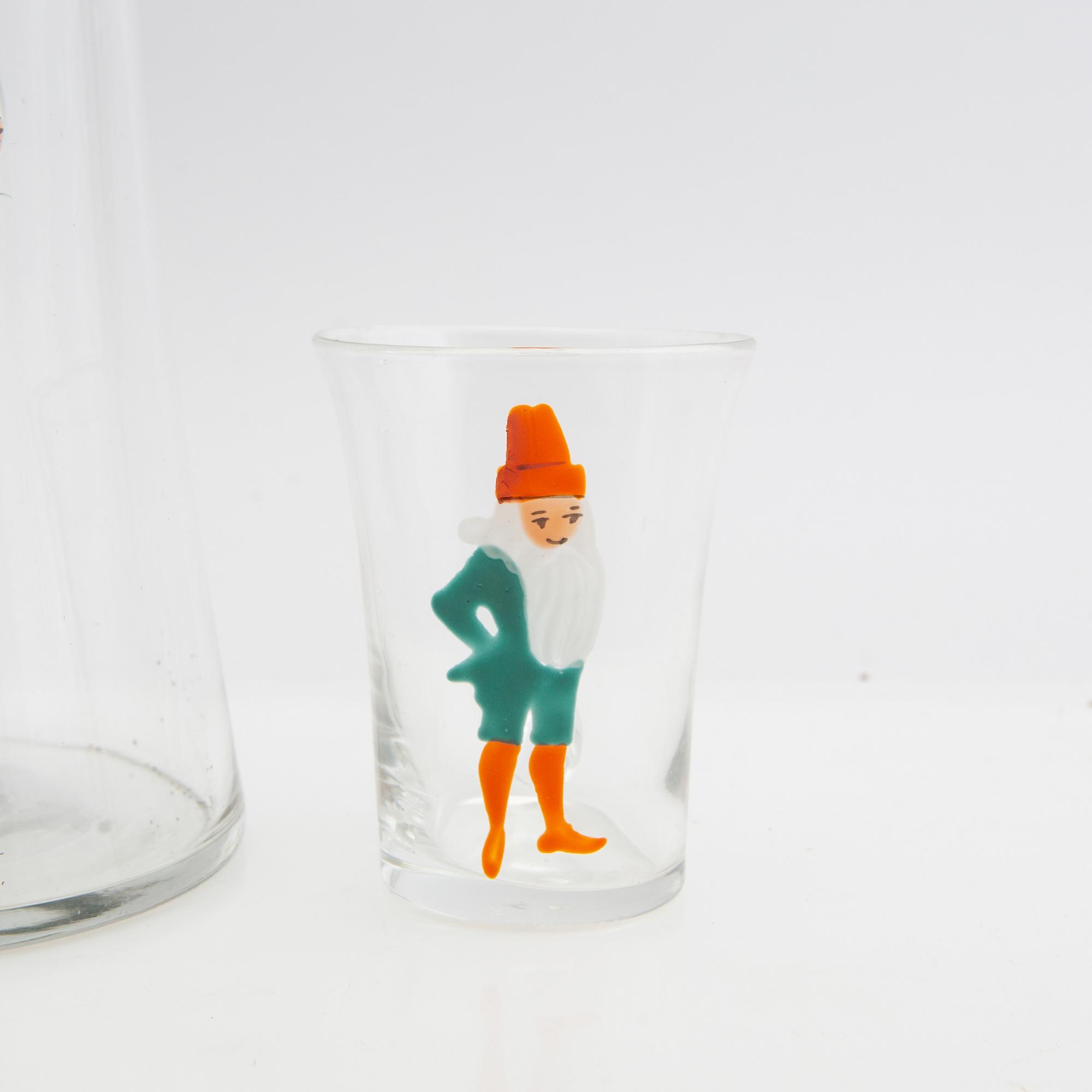 Glögg service 14 dl 20th century.