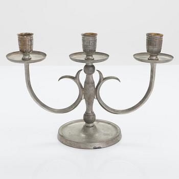 Paavo Tynell, a 1920s/30's candelabrum' Kj. 13/ 8013'. for Taito.