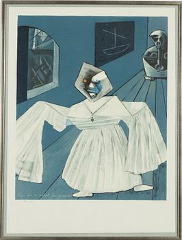 Max Ernst, 'Sign for a school for pirates'.