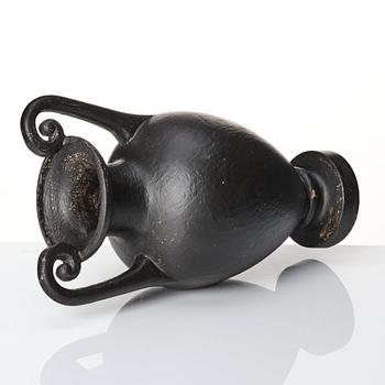 A Swedish Empire cast iron urn, first part of the 19th century.