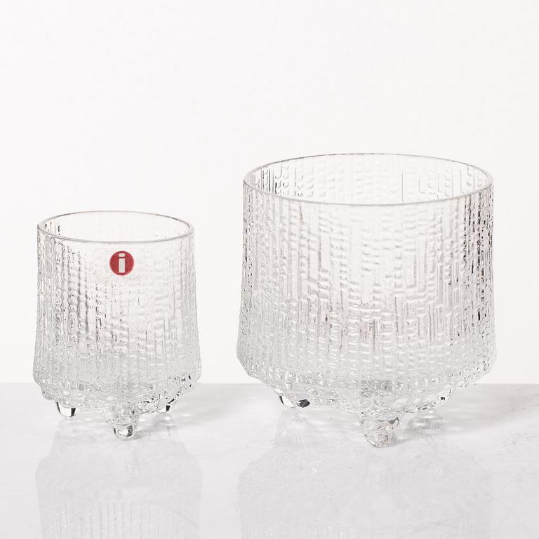 Tapio Wirkkala, a 54 piece glass service, 'Ultima Thule', Iittala, Finland.