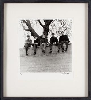 PHILIP TOWNSEND, gelatin silver print "Rolling Stones", signed Philip Townsend and numbered AP 2/5.