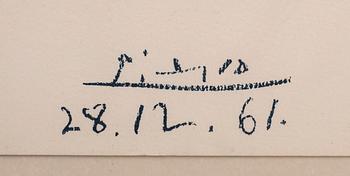 Pablo, After Picasso, Dove of Peace.