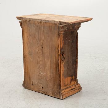 Hanging cupboard, folk art, 18th century.