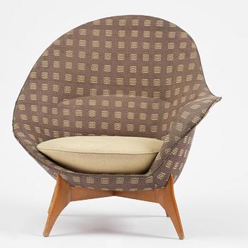 A Swedish Modern armchair, Gösta Westerberg Möbel AB, Stockholm, 1950s.
