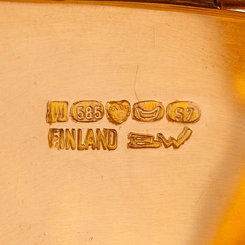 Björn Weckström, A 14K gold bracelet "Suma". Lapponia 1971.