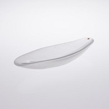 KONSTGLAS / SKÅL, "Fjäder" signerad Tapio Wirkkala.