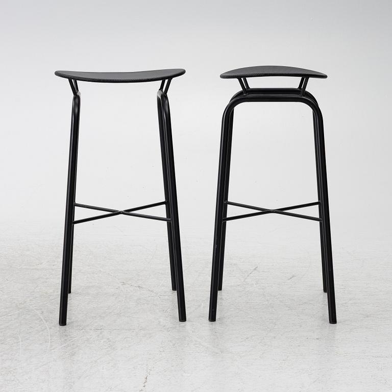 Mathieu Matégot, barstolar, "Nagasaki", 4 st, Gubi.