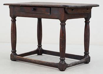 BORD, senbarock, 1700-tal.