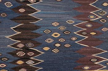 Barbro Nilsson, a carpet, "Snäckorna", tapestry weave, ca 300 x 202,5 cm, signed AB MMF BN.