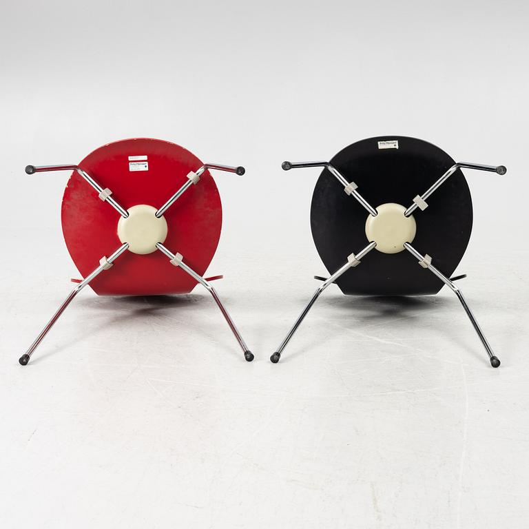 Arne Jacobsen, four 'the Ant chair", Fritz Hansen.