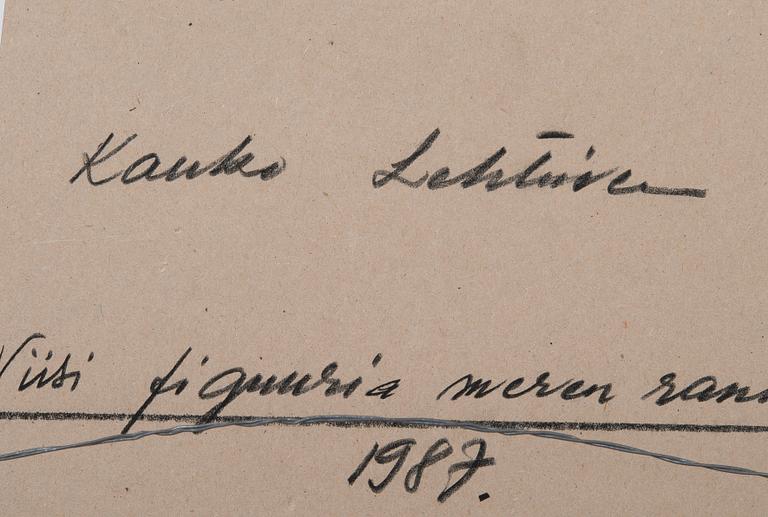 Kauko Lehtinen, "VIISI FIGUURIA MEREN RANNALLA".