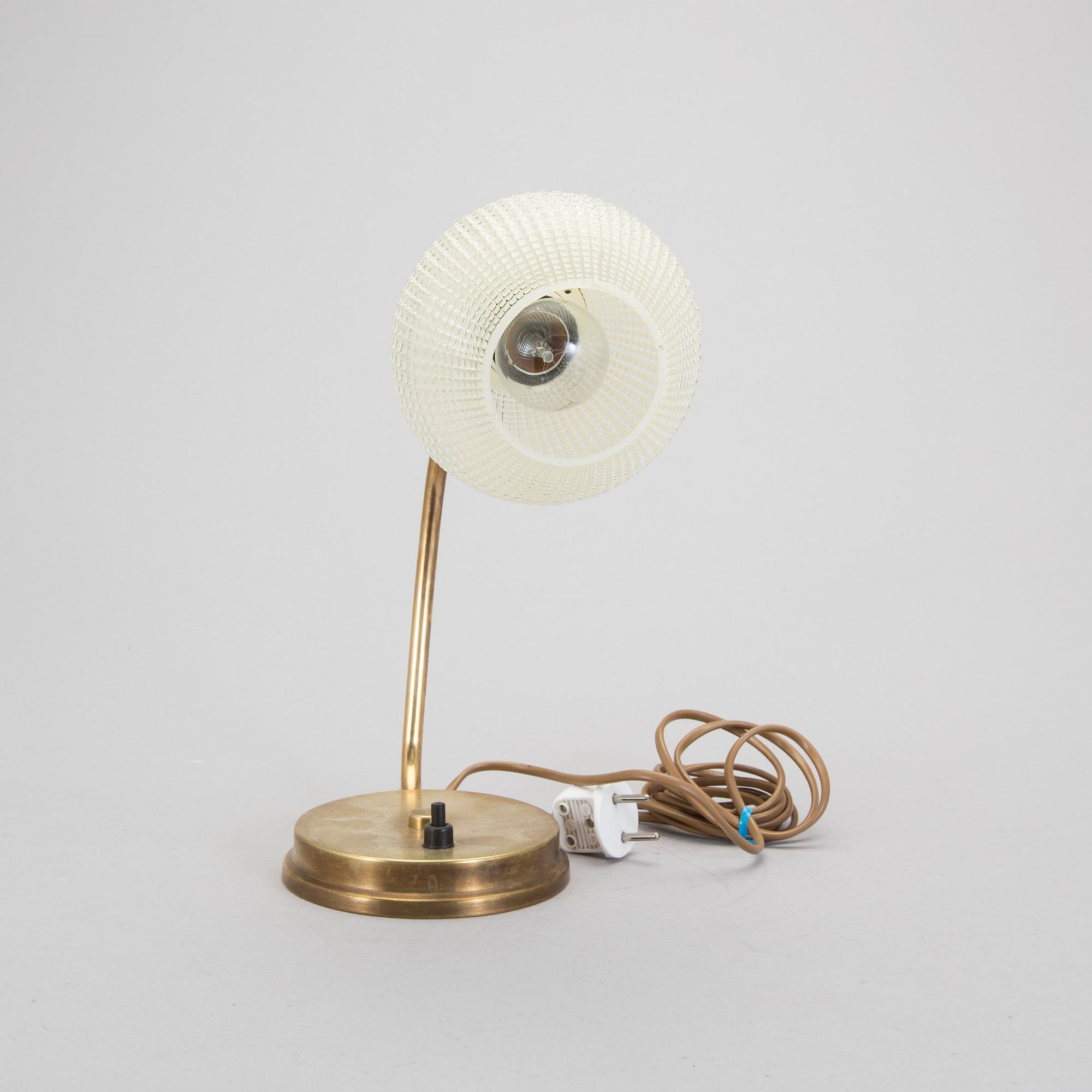 VÄGGLAMPA, 1900-talet mitt.