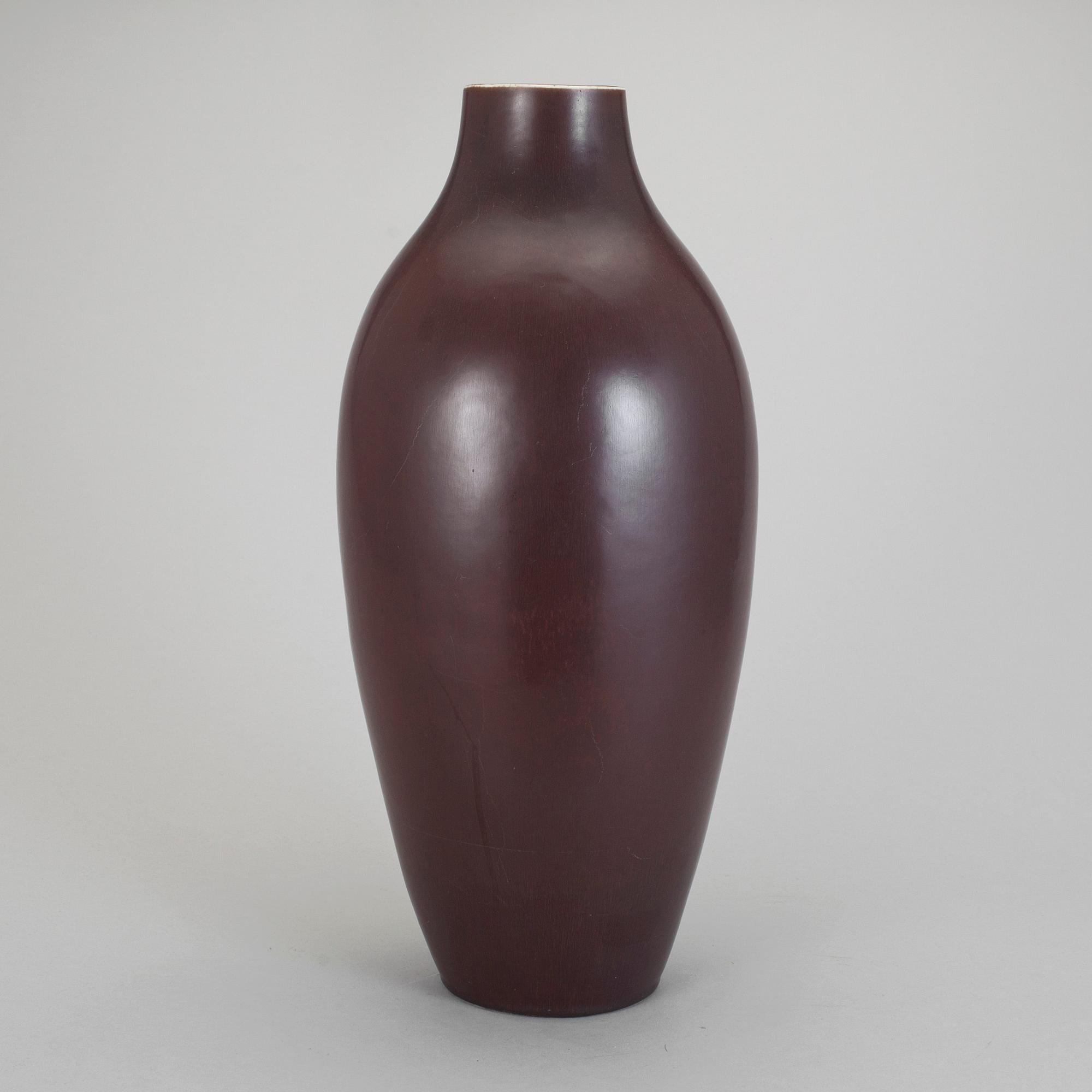 GOLVVAS, stengods. Carl-Harry Stålhane Rörstrand, 1950-/60-tal.