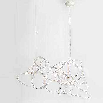 Studio Toer, "a Flock of Light 21" ceiling lamp, Moooi,