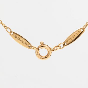 Tiffany & Co, Elsa Peretti, necklace, 'Diamonds by the Yard', 18K gold with a diamond approx. 0.05 ct.