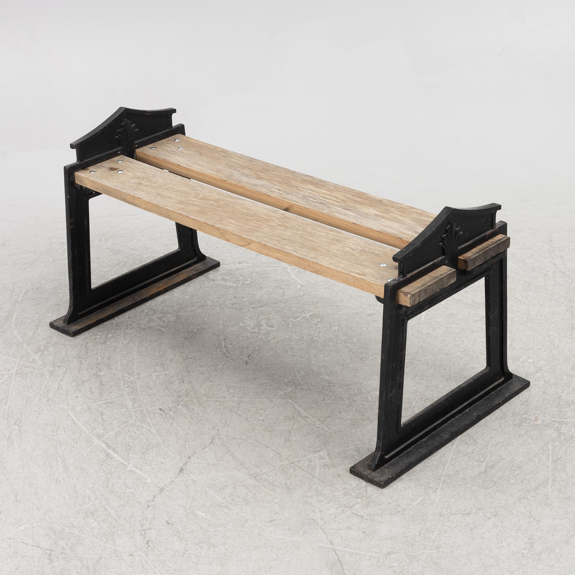 Garden bench, Swedish Grace, 1920s/30s.