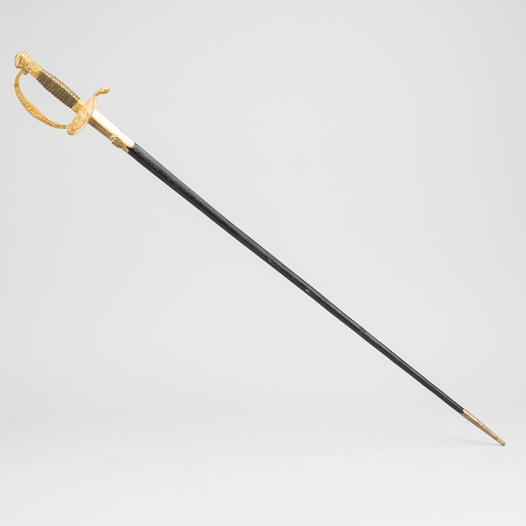 A smallsword.