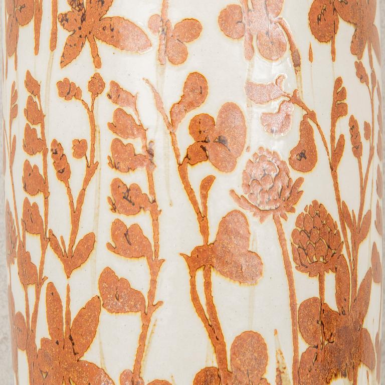 A ceramic lamp by Carl-Harry Stålhane for Designhuset, signed.