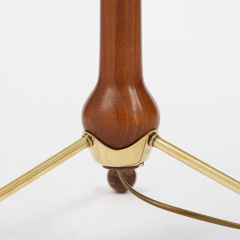 Hans Bergström, golvlampa, modell 547, ateljé Lyktan, Åhus, 1940-50-tal.
