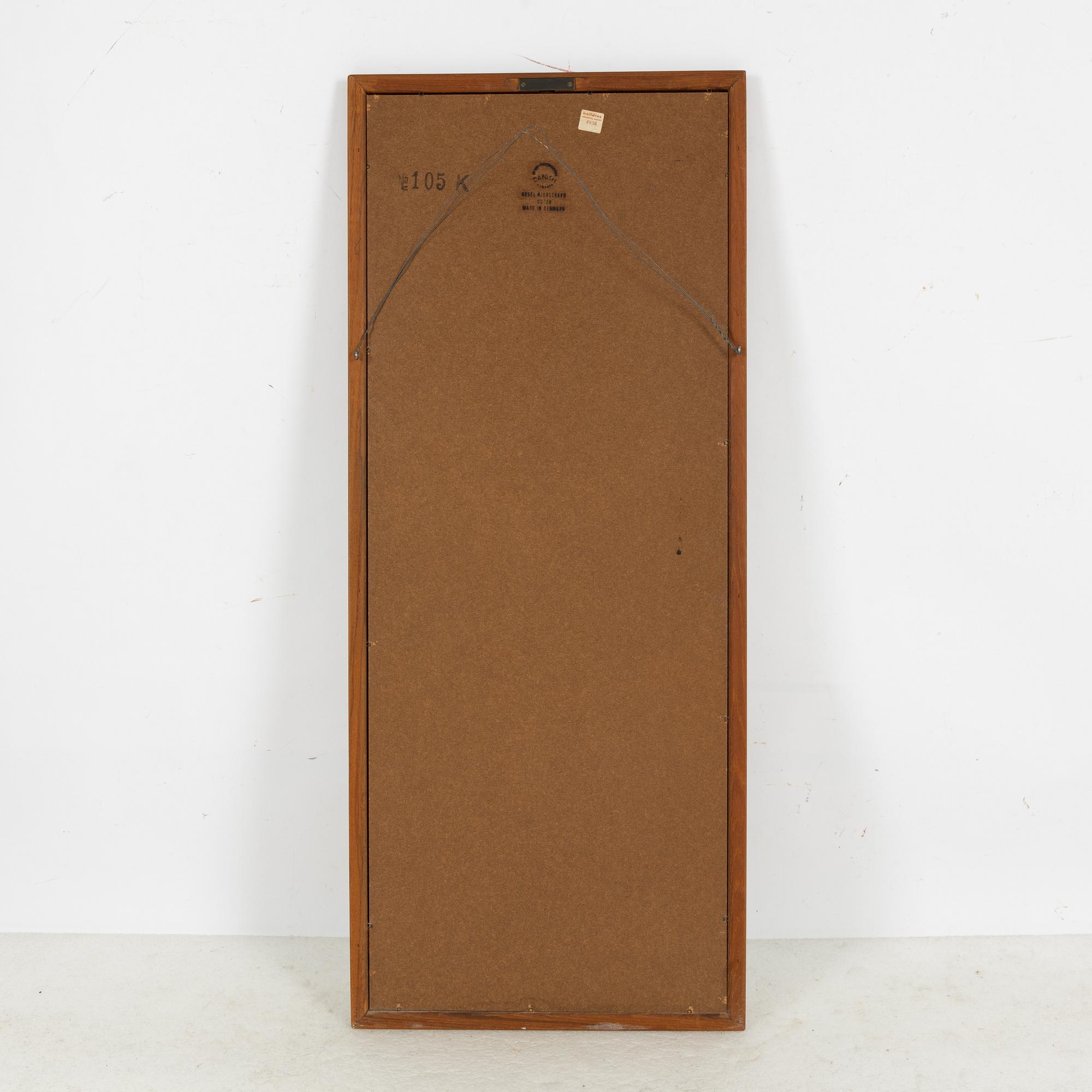 Aksel Kjersgaard, mirror, Odder, Denmark, 1960's.