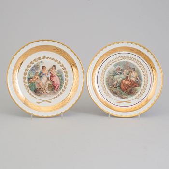 A Royal Copenhagen part service, 20th century (6 pieces).