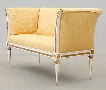 SOFFA, Sengustaviansk stil, omkr år 1900.