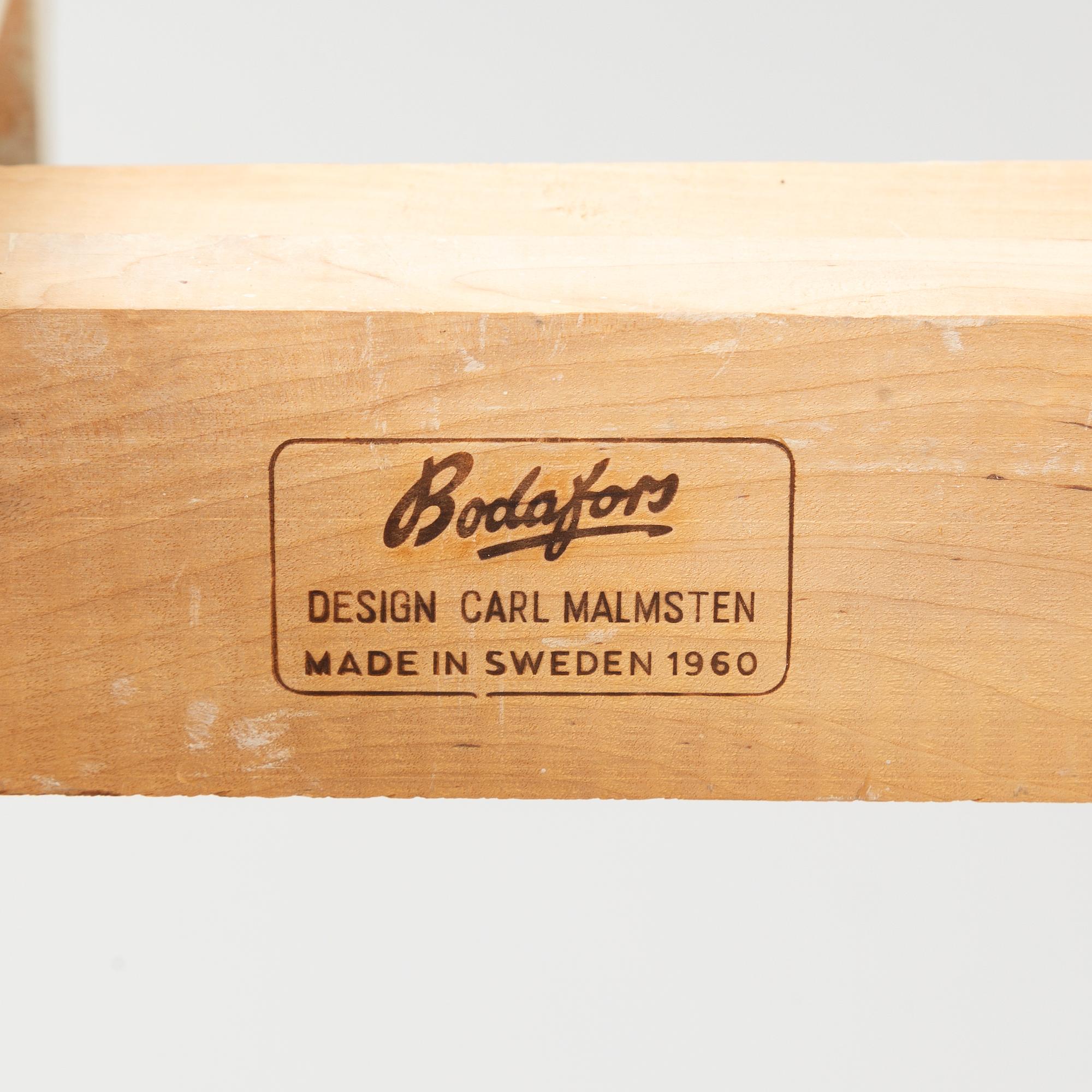 Carl Malmsten, matgrupp, 7 delar, "Herrgården", Bodafors, 1960.