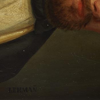 Carl Peter Lehmann, Portrait of a Man.