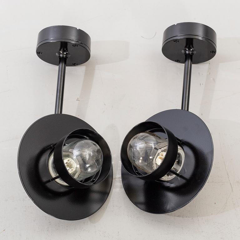 A pair of LOUIS POULSEN outdoor walllamps. second half of the 20th century.