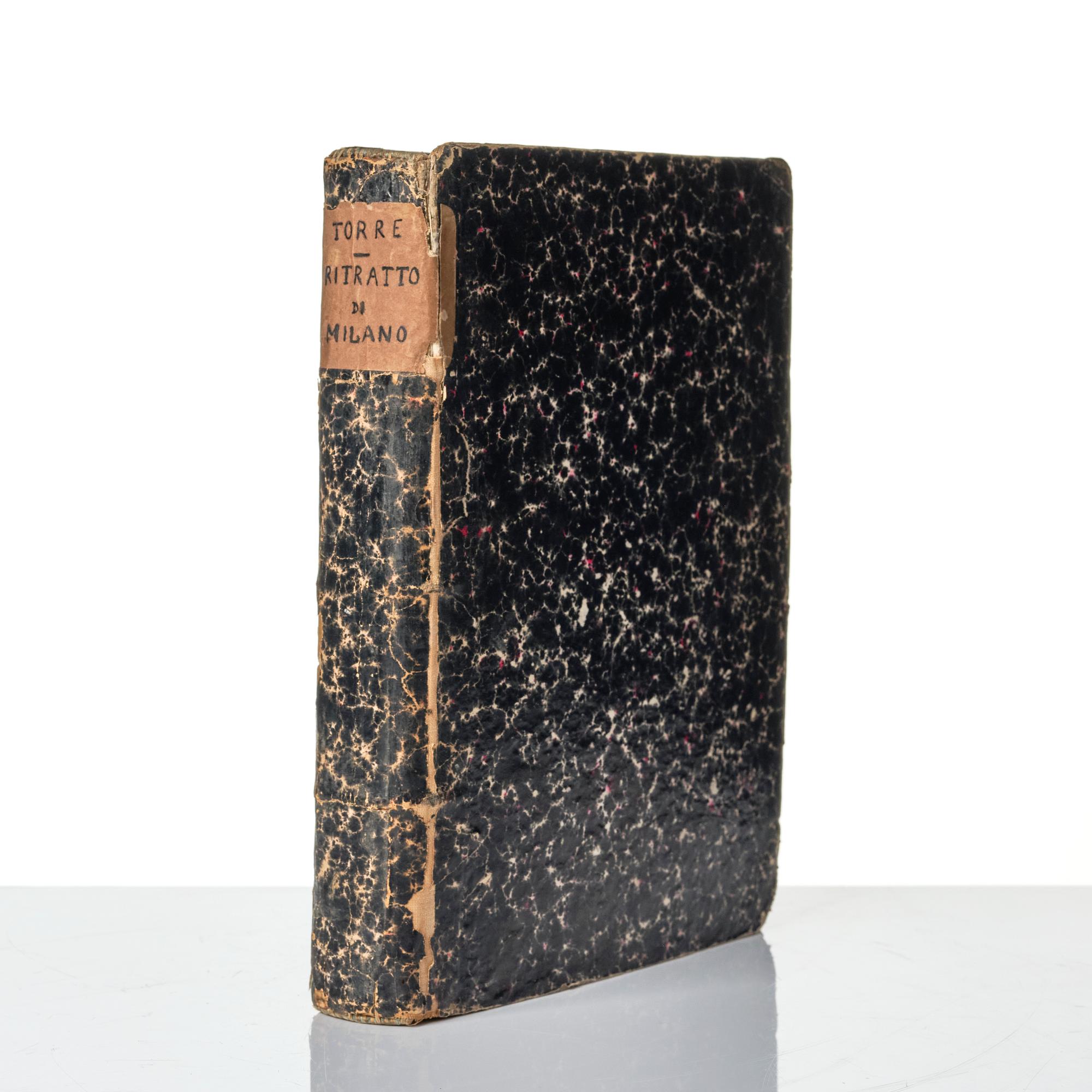 Description of Milano, 1714, with 8 folding engraved plates.