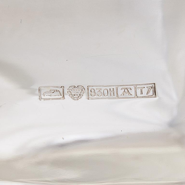 A silver tankard, Auran Kultaseppä Turku 1972.