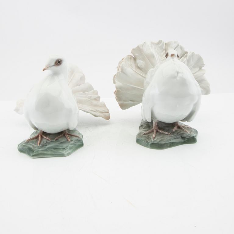Figurines 2 pcs Rosenthal Germany mid-20th century porcelain.