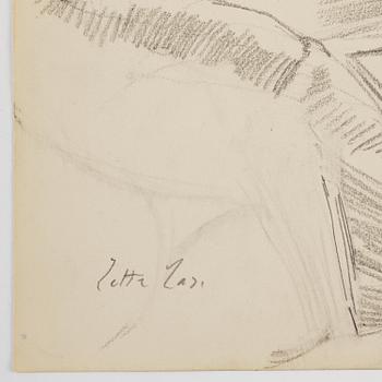 Lotte Laserstein, Bobby tecknar.